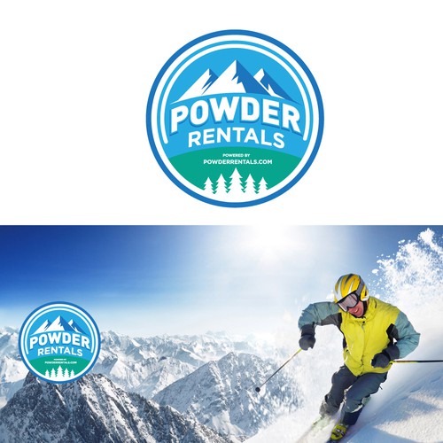 logo for ski rental