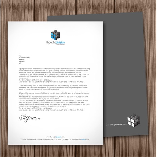  Letterhead for Production Company