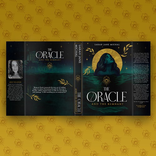 Mystical Fantasy Book Cover for The Oracle and The Remnant