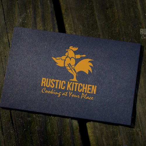 logo for a rooster which stand for rustic kitchen