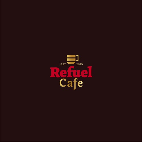 Logo design entry for Refuel Cafe