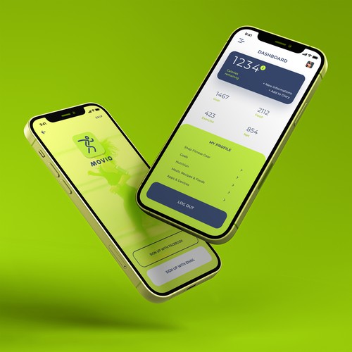 Movio app design