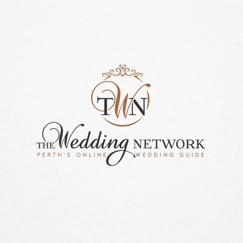 Logo for wedding website