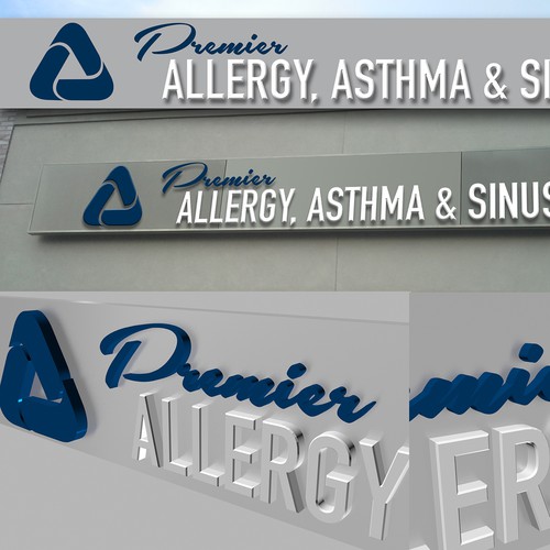 Create a winning Signage Design for Premier Allergy Asthma & Sinus