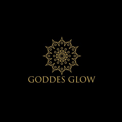 goddess glow logo design