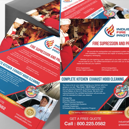 Fire Protection flyer/postcard