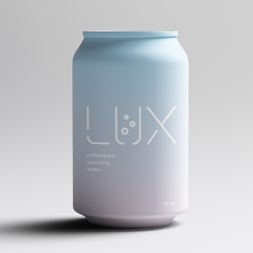 Sparkling water can design