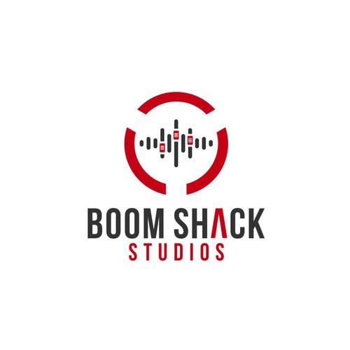 logo concept for BOOM SHACK