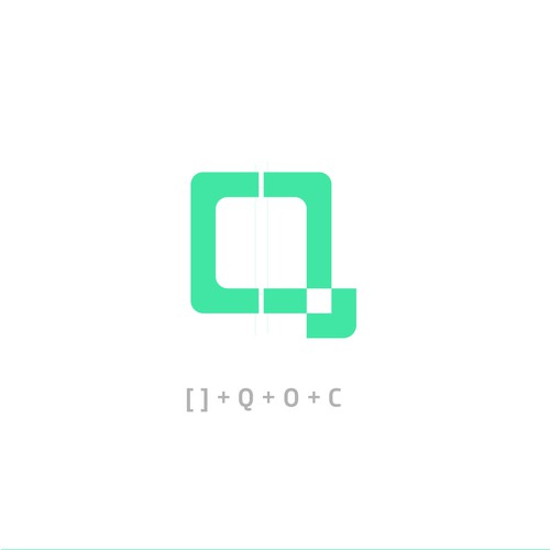 bold logo concept for a coding platform.