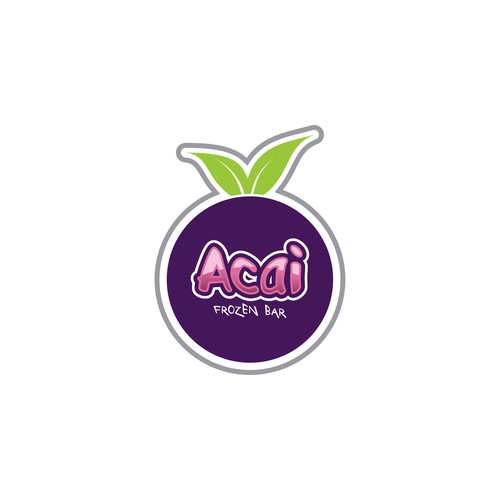 Logo concept for ACAI frozen bar