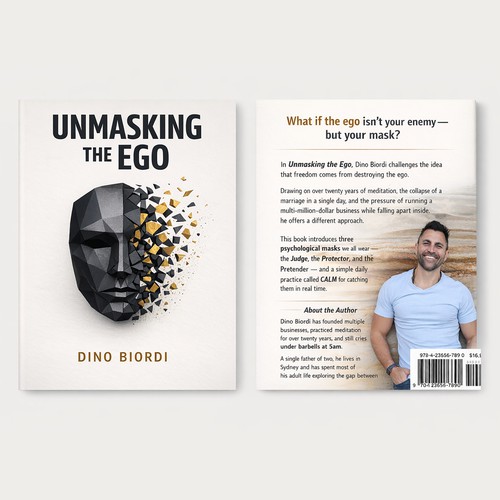 Unmask The ego Book Cover Design