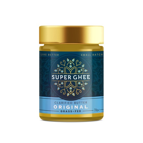 A stylish label for healthy butter replacement!