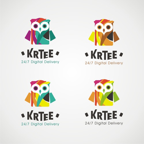 Logo for KRTEE, a Voucher card enterprise for online purchase