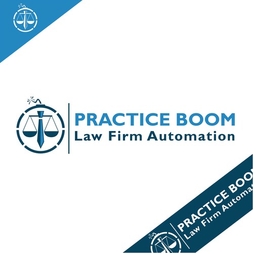 Logo: Practice Boom (composition)