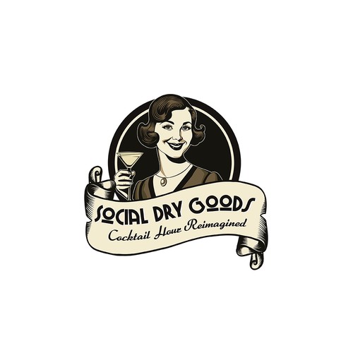 Social Dry Goods logo entry
