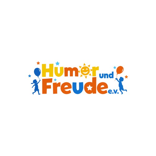 Modern & Joyful Logo for Humor und Freude e.V. — Bringing Happiness to All