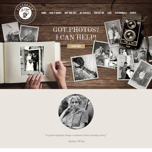 Flashback In Time Photograph Organizing