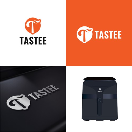 TASTEE Logo Design For An Air Fryer Brand 