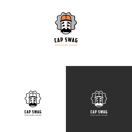 Modernized Logo for Cap Swag