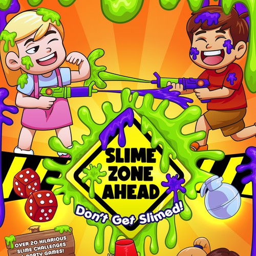 Slime Zone Ahead Product Packaging