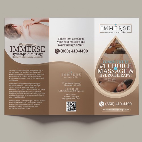 Trifold Brochure Spa