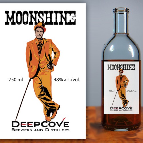 Help Deep Cove Brewers & Distillers with a new product label