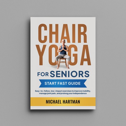 Book Cover Design About Yoga