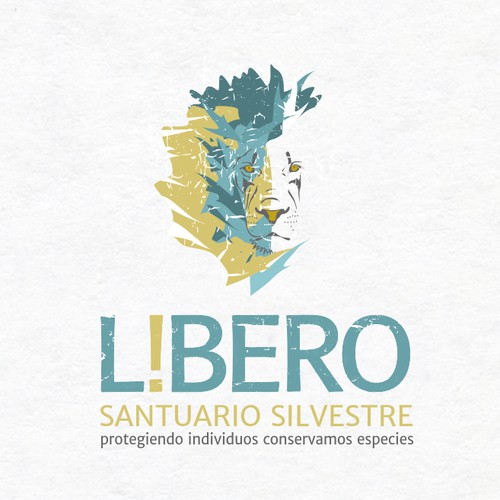 Logo for Wildlife Sanctuary: "L i b e r o  santuario silvestre"