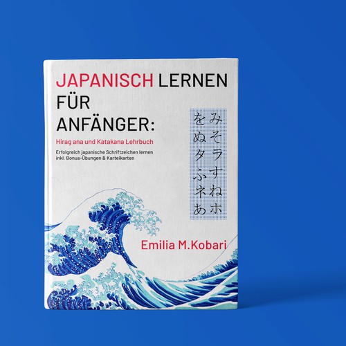 ''Japanisch Lernen Für Anfanger'' Book Cover Design