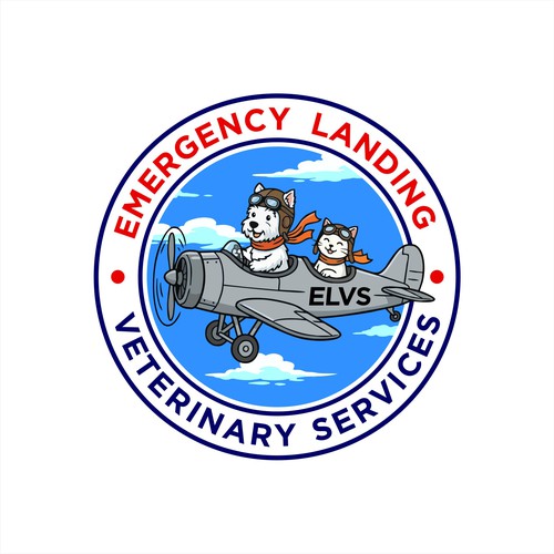 Emergency Landing Veterinary Services logo