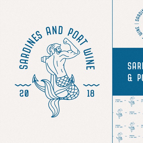 Sardines and port wine branding