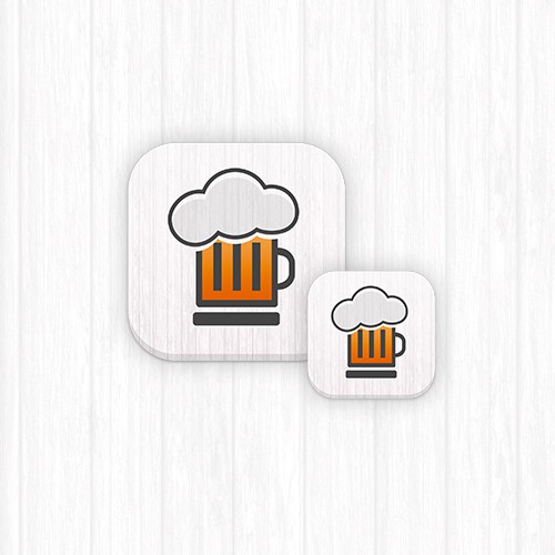 Create an iphone app design for Bleary - a beer info app