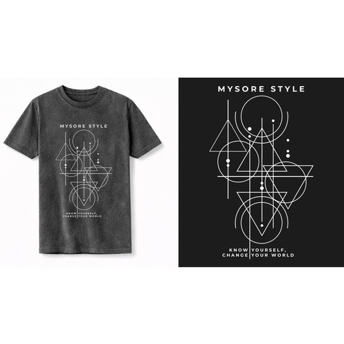 Design Signature T Shirt for Yoga Brand that is changing lives.
