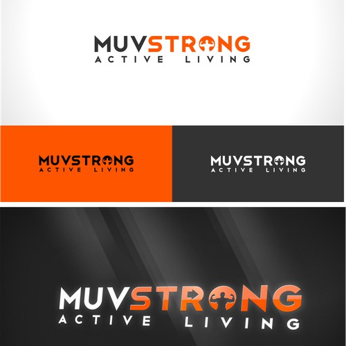 Create a type logo for an upscale gym and personal training facility