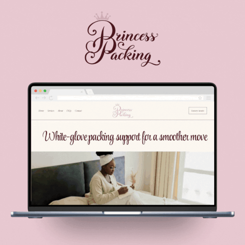 Princess Packing Website