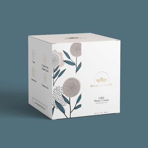 CBD Watercream Packaging