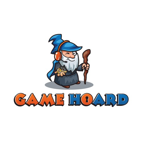 Friendly Wizard Mascot