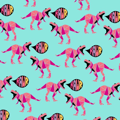 RAWR Pattern Design