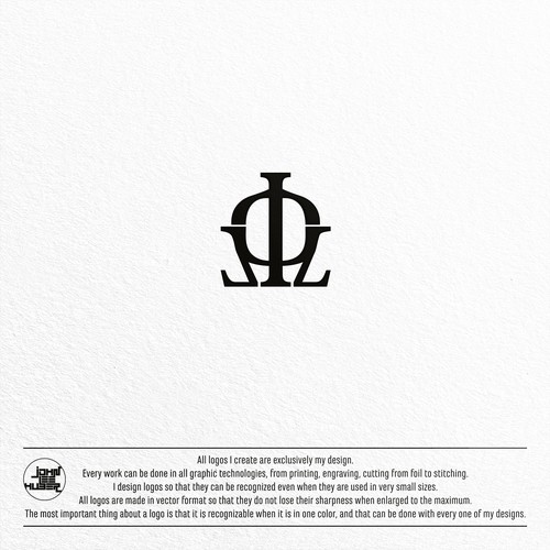 GREEK LETTER LOGO DESIGN