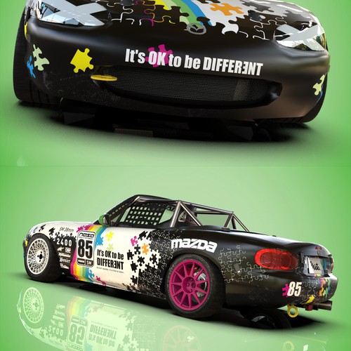 Car wrap - Miata