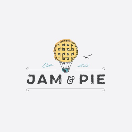 Fun baking logo design