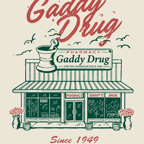 Gaddy Drug Merch Tees