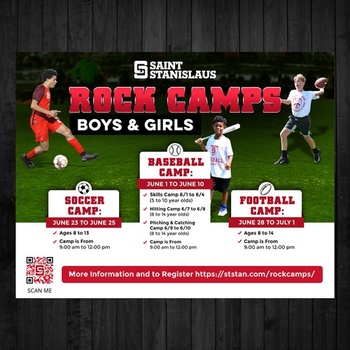 Rock Camps Flyer