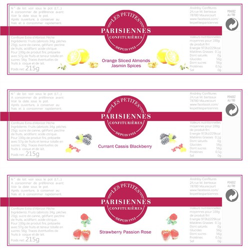 4 News Flavors collection for Les Petites Parisiennes range