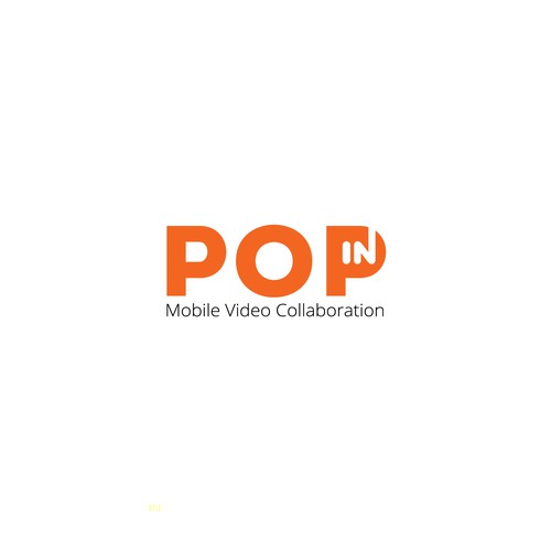 PopIn Logo Design