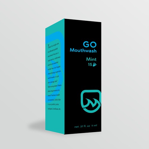 Minimalist and clean design packaging. Cosmetic for man.