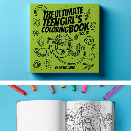 Coloring Book for Teens