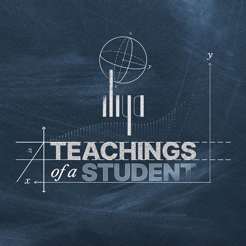 Clever Design for a Rap Album Cover, "Teachings of a Student"