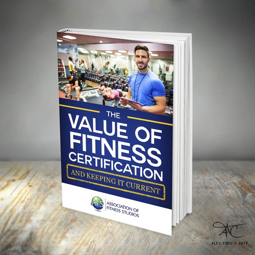 Book cover design for "The Value of Fitness Certification"