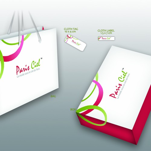 Paris Ciel packaging design in your hand !
